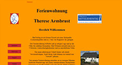 Desktop Screenshot of ferienwohnung-armbrust.de